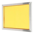 Aluminum Screen 230 Mesh Count Yellow Mesh 25x36