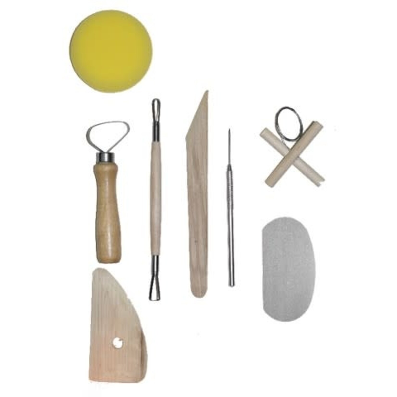 Art Alternatives POTTERY TOOL KIT SET/8