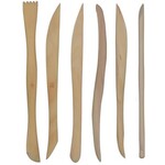 Pacific Arc Wooden Modeling Tools Mini 6pc Set