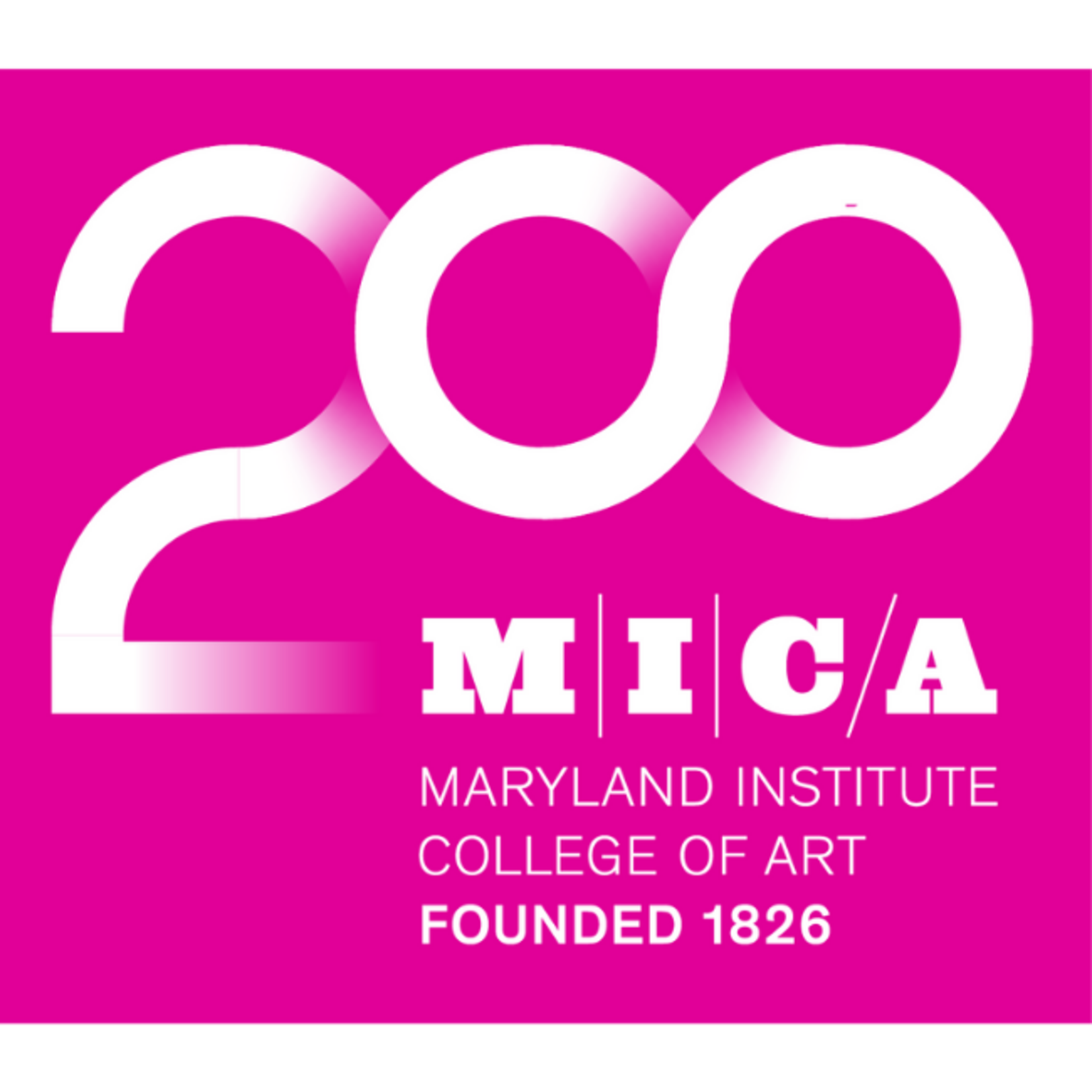 MICA 200 Decal - white/magenta