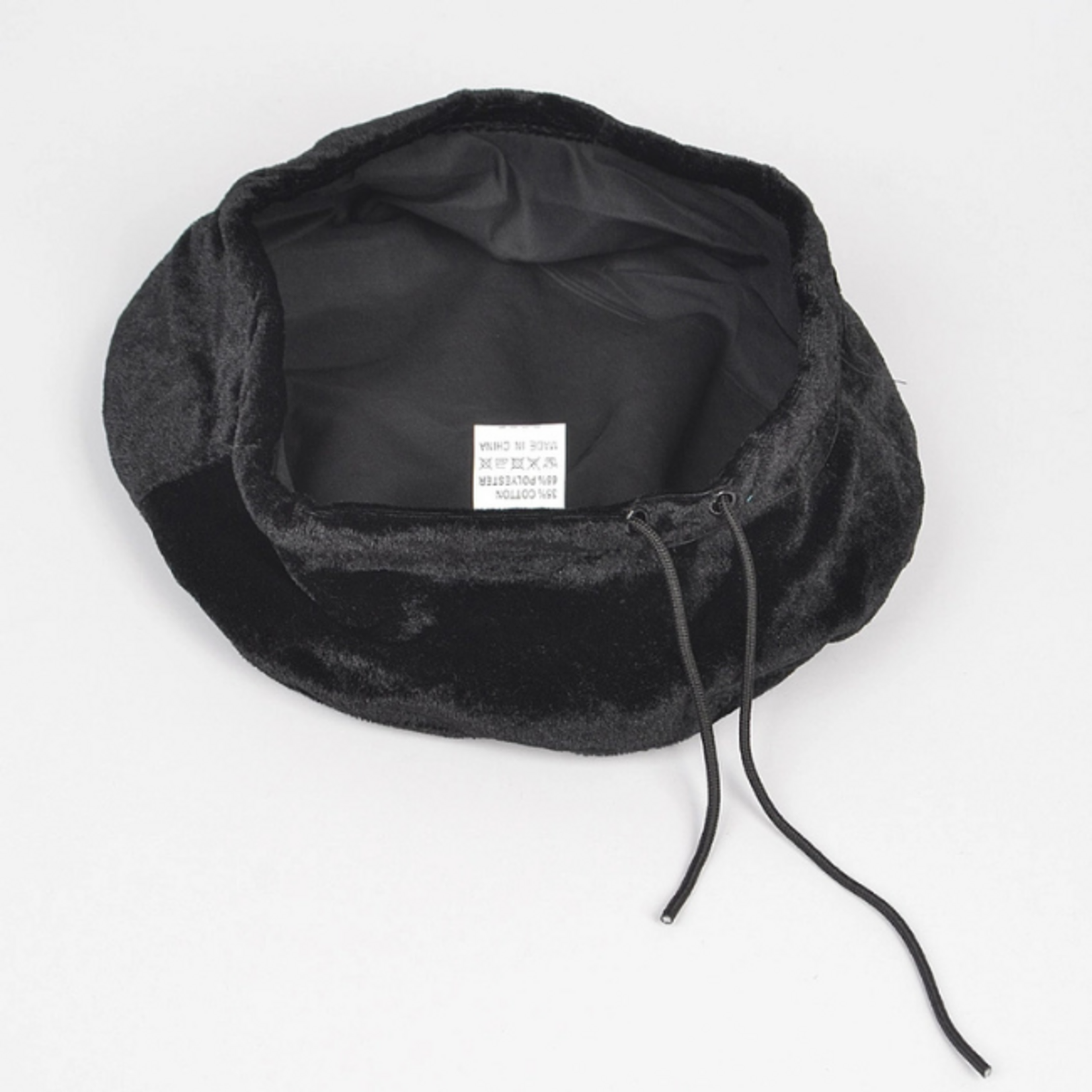 Beret - Black Velvet