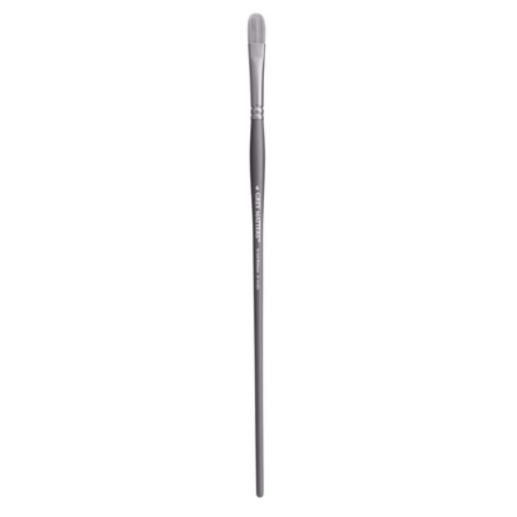 Jack Richeson Grey Matters Long Handle Oil & Acrylic Filbert 6