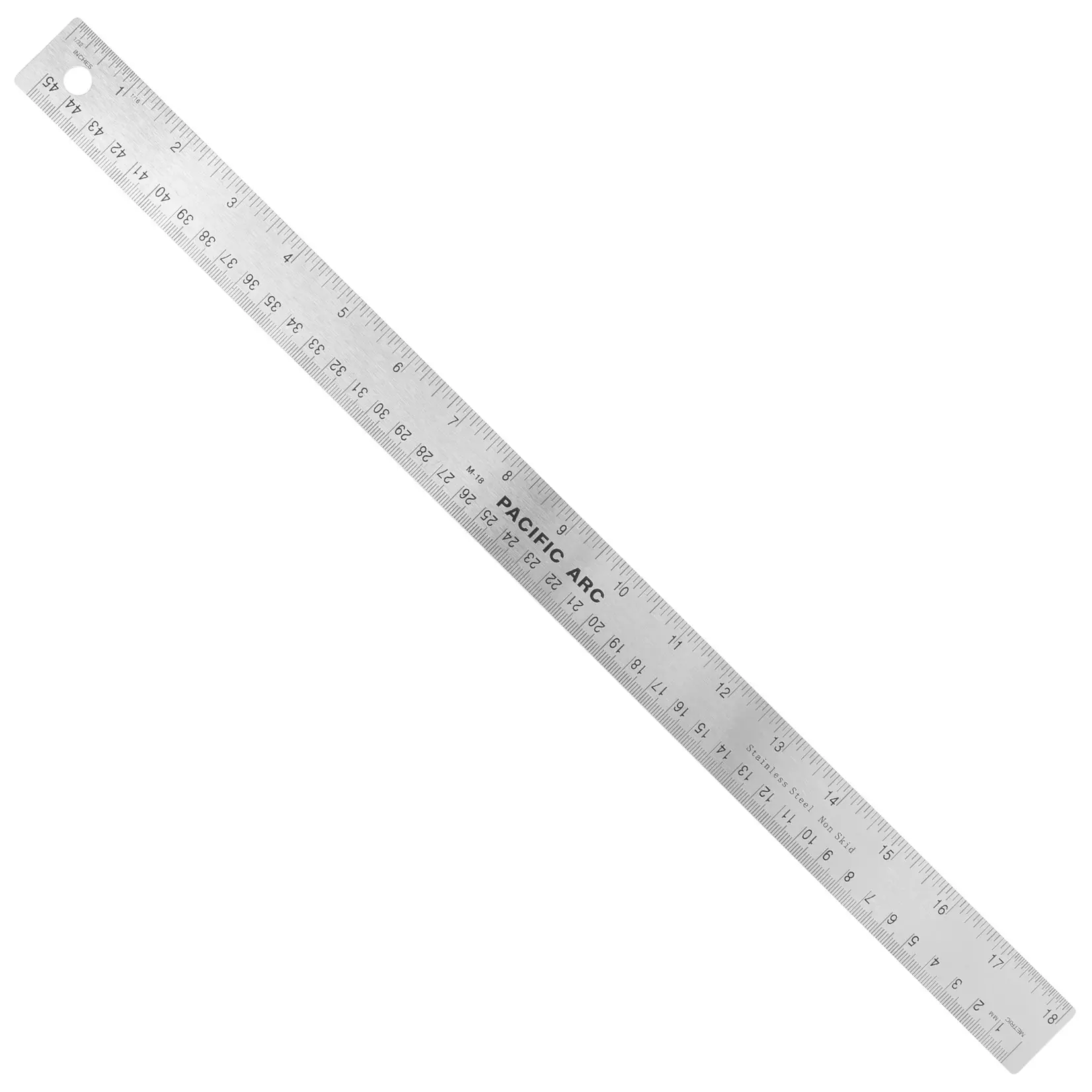 Stainless Steel Corkback Ruler Inch / Metric 18in