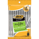 Bic Bic Black Round Stic Xtra Life Ballpoint Pen