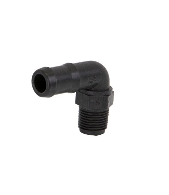 Banjo 1/2" THD, 3/4" Hose Barb 90°