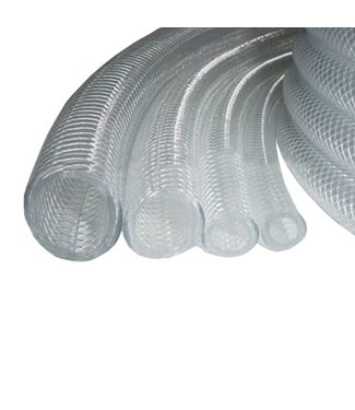 3/8" Clear Braid Hose (per Foot)