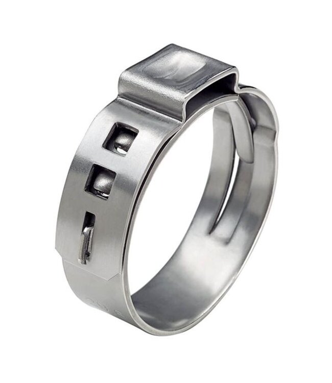 18.5mm PINCH CLAMP Tongue and Groove [1/2" Brass Fittings]]