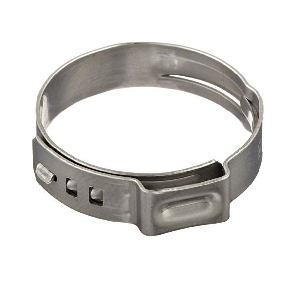 18.5mm PINCH CLAMP Tongue and Groove [1/2" Brass Fittings]]