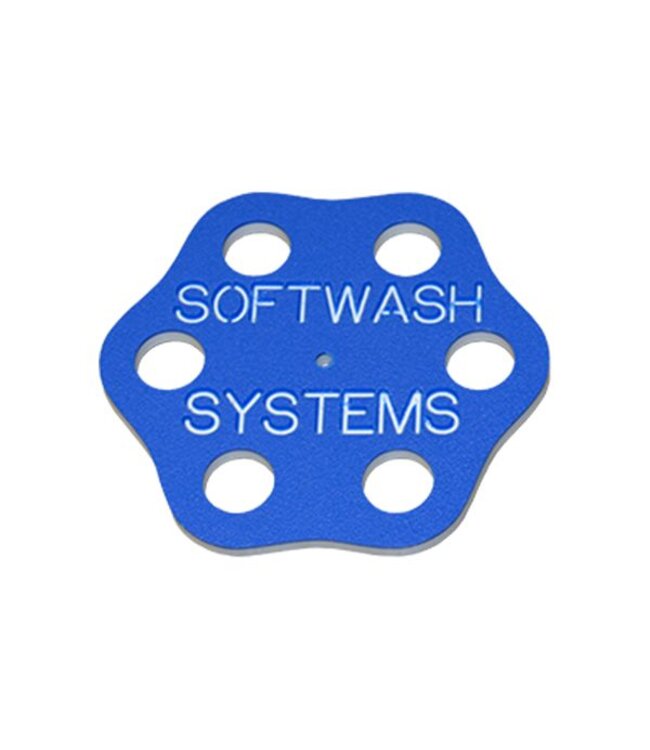 Six Shooter - Blue - Disk Only