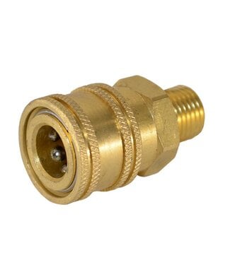 1/4" BRASS SOCKET MALE (Brass Quick Connect)