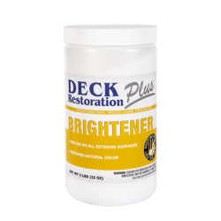 Deck Restoration Plus Wood Brightener