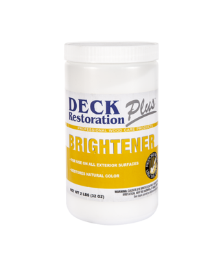 Deck Restoration Plus Wood Brightener