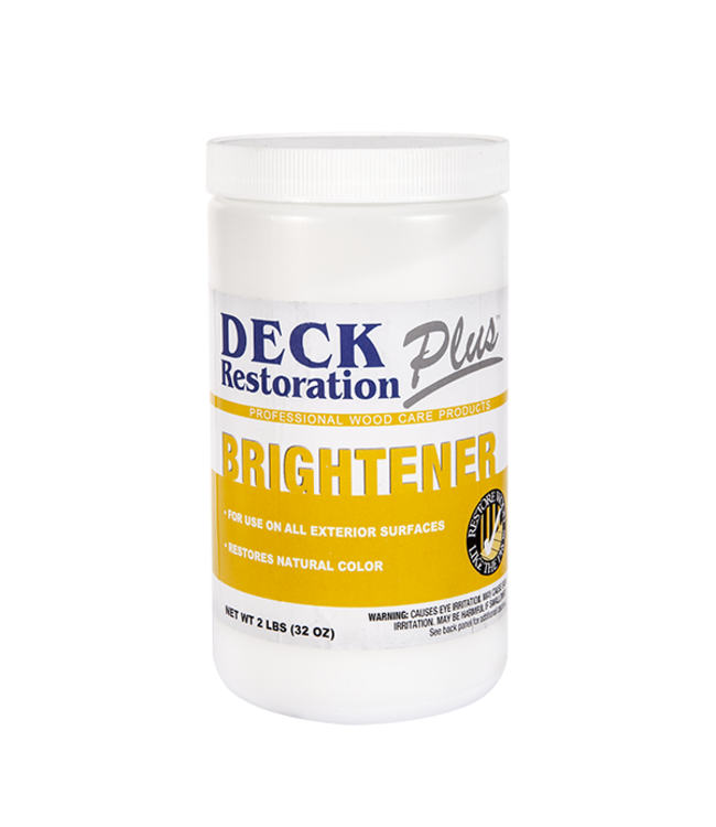 Deck Restoration Plus Wood Brightener