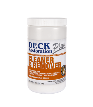 Deck Restoration Plus Wood Cleaner & Remover