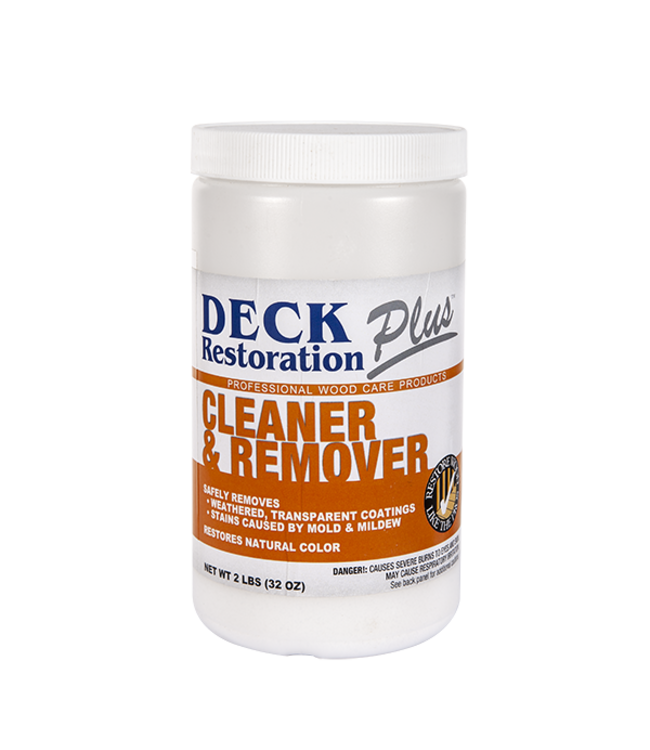 Deck Restoration Plus Wood Cleaner & Remover