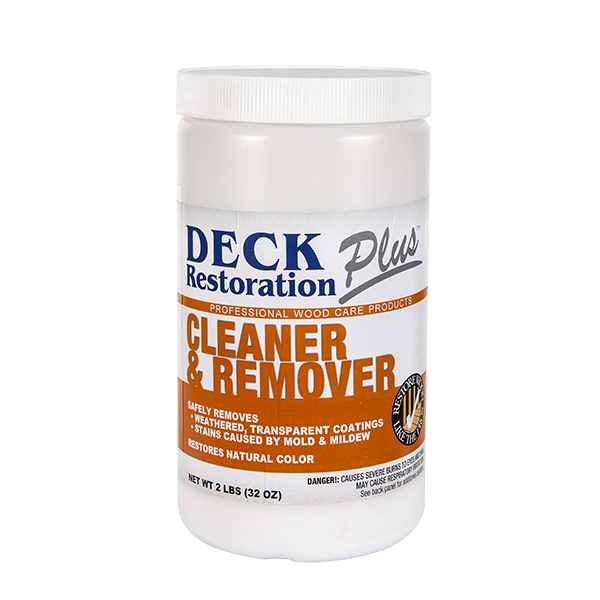 Deck Restoration Plus Wood Cleaner & Remover