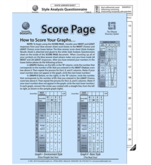 DISC Blue Score Test Adult - 20 Pack
