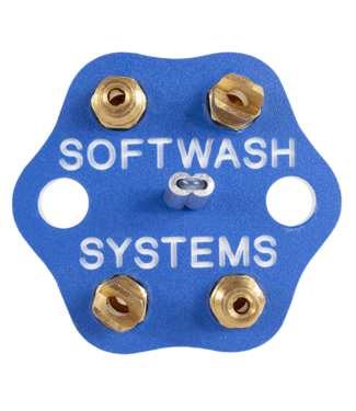 Rinse Tip and Plug Set  Rinse Four Shooter