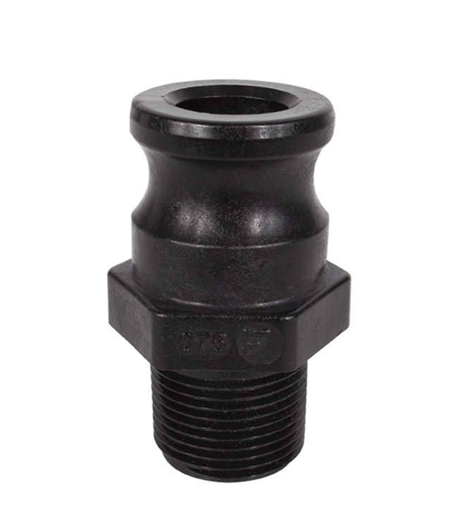 Banjo 3/4" M-CAM to 3/4" M-THD Black