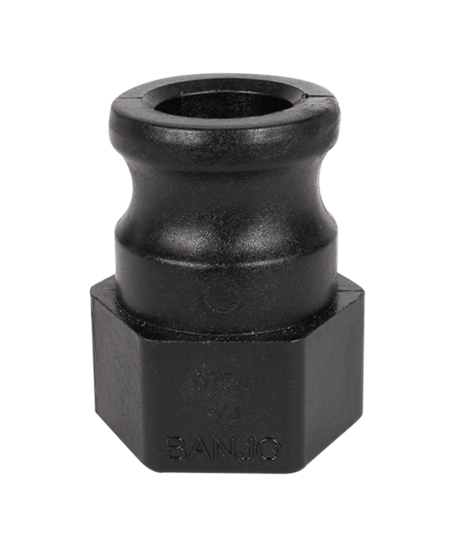 Banjo 3/4" M-CAM to 3/4" F-THD Black