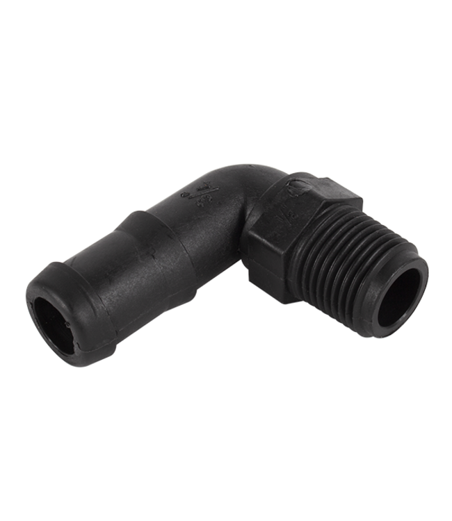 Banjo 1/2" THD, 3/4" Hose Barb 90°