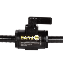 3/8" VALVE W/BARBS (Soap Stinger On - Off Valve)