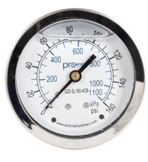 Liquid Filled Gauge - Pressure Gauge (160 PSI)