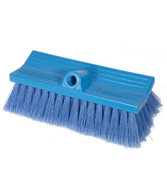 Brush Soft FlowThru 10in Blue BiLevel
