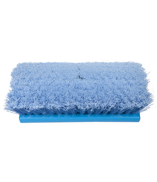 Brush Soft FlowThru 10in Blue BiLevel