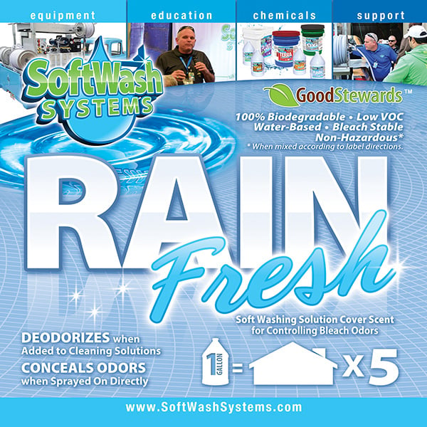 SoftWash Systems Rain Fresh