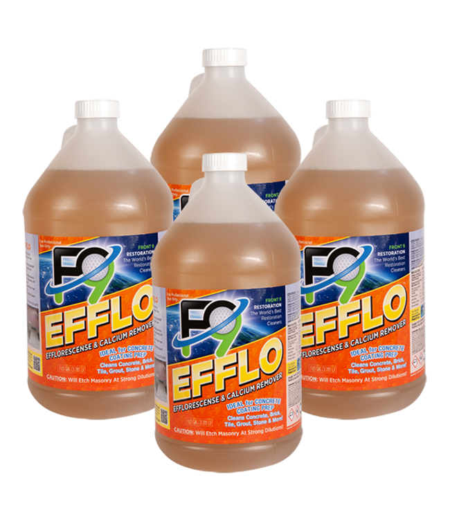 Front 9 (F9) Efflorescence & Calcium Remover