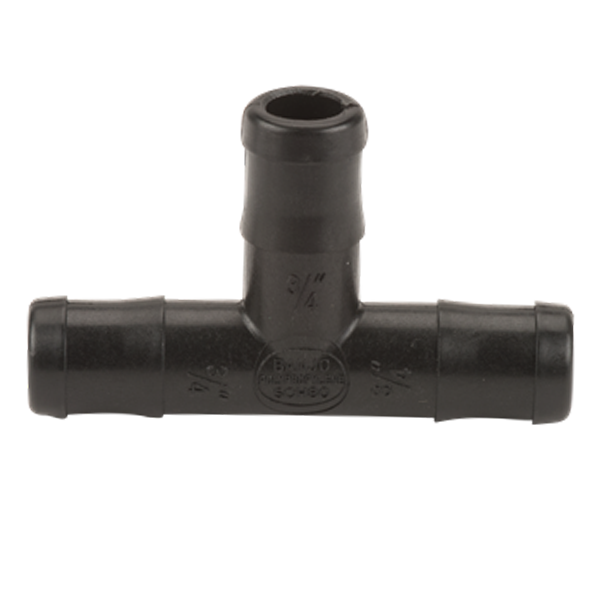 3/4 Hose Barb M Tee SoftWash Systems
