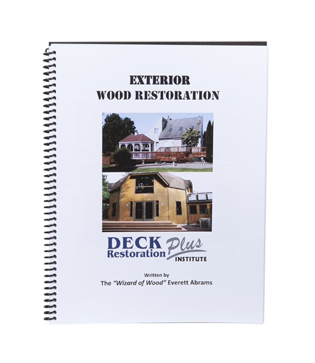 Manual - Deck Restoration