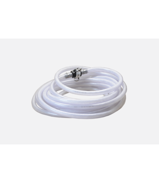50' Water Supply Garden Hose (5/8 Clear Braid Hose)