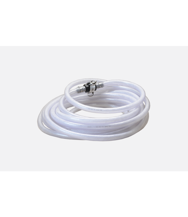50' Water Supply Garden Hose (5/8 Clear Braid Hose)
