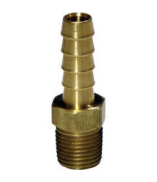 Brass Barb (3/8 NPT > 1/4 F Barb)