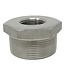 Pressure Washer 3/4" x 3/8" Hex Reducer Bushing, SS 316L A/SA182 Pipe Fitting