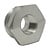 Pressure Washer 3/4" x 3/8" Hex Reducer Bushing, SS 316L A/SA182 Pipe Fitting