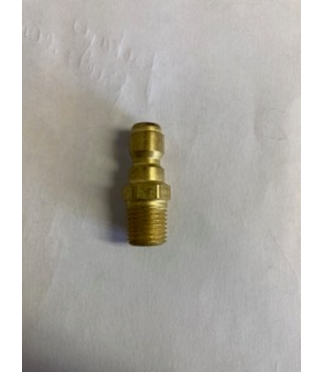 1/4" BRASS PLUG MALE