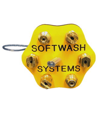 Pure Water Tip and Plug Set  Rinse Six Shooter