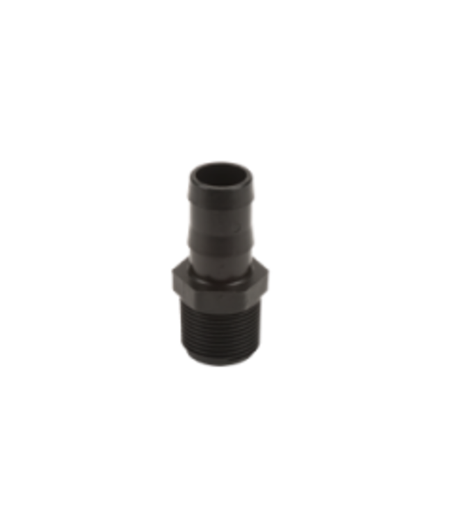 HOSE BARB 1"THD-1"BARB