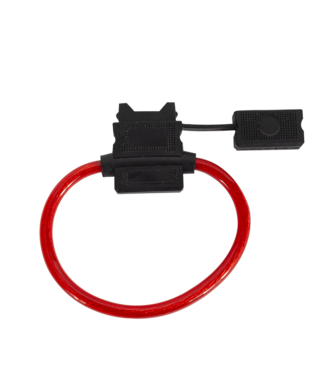 Fuse Holder - 10 Gauge In Line - W/ Fuse