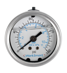 Pressure Gauge for Pure water 100 psi