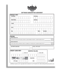 SWS Subscriptions Agreement Form - (1) Package of 50