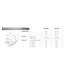 Stingray Electric Manta Reel Loaded with 1/2" Clear Braid Hose-  300'