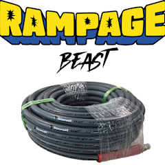 Pressure Washing Hose 200, 3/8" ID, 7300 PSI (includes ss coupler)