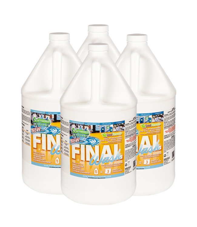 SoftWash Systems Final Wash 1 Case (4 Gallons)