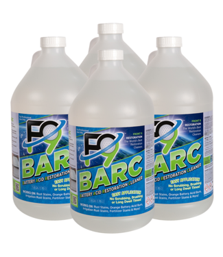 Front 9 (F9) Battery Acid Restoration Cleaner (BARC) 1 Case (4 Gallons)