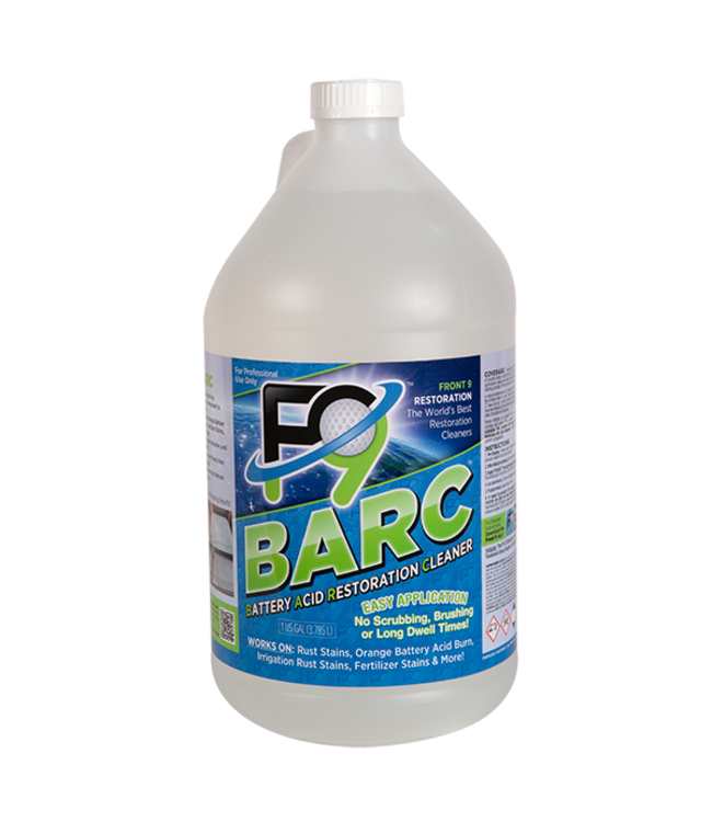 Front 9 (F9) Battery Acid Restoration Cleaner (BARC) 1 Gallon