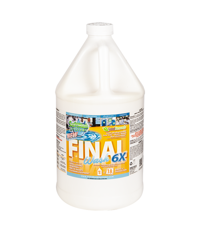 SoftWash Systems Final Wash 6X 1 Gallon